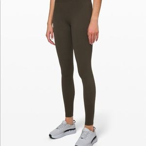 Lululemon black tights -full length